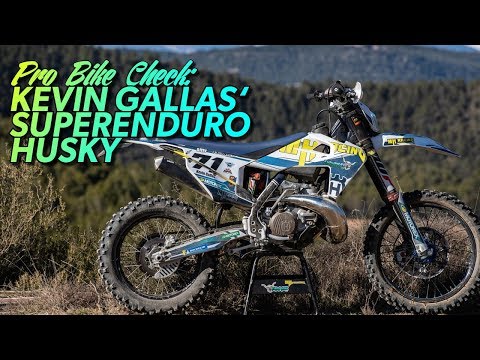 Pro Bike Check: KEVIN GALLAS' SUPERENDURO Husqvarna "TC300" Spezialbike