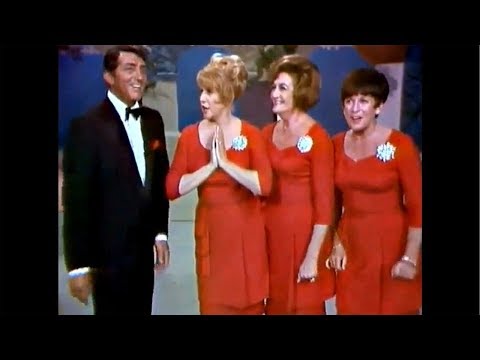 Dean Martin Show with The Andrews Sisters "Memories Medley" 1966 [HD with Remastered TV Audio]