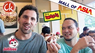 Testing Filipino Fast Food at Mall of Asia | Manila Philippines