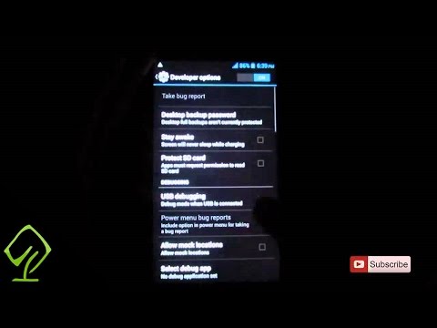 How to enable Developer options and USB Debugging in Micromax A250 Turbo