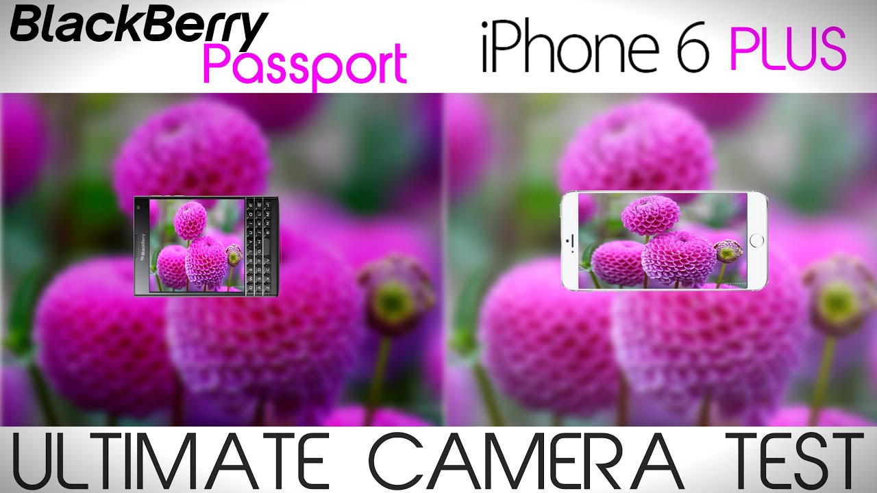 Blackberry Passport vs iPhone 6 Plus - Camera Comparison
