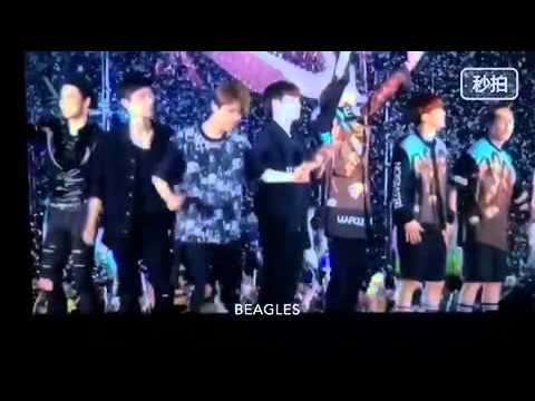 150523 Baekhyun dancing Sistar 'Touch my body' at Dream Concert 2015