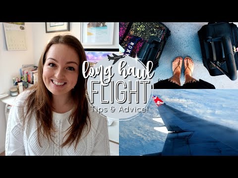LONG HAUL FLIGHT TIPS & ADVICE! ✈️ | Brogan Tate
