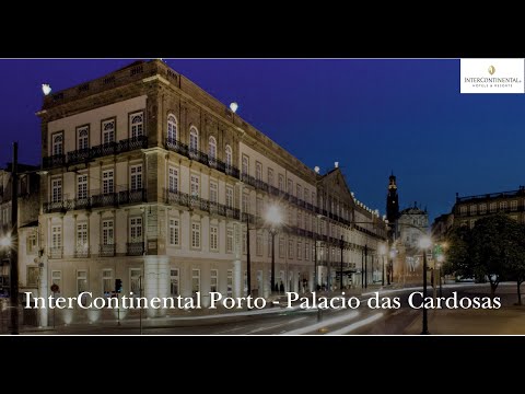 Intercontinental Porto - Palacio das Cardosas - Full tour of hotel including UPGRADE and BREAKFAST