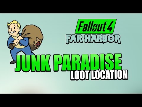 Fallout 4: Far Harbor | New Loot Location (Secret Shed filled with Junk and Ammo) Best Loot