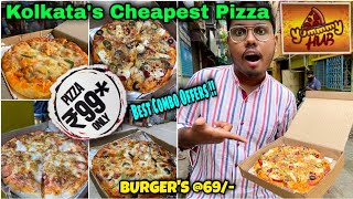 Kolkata's Cheapest Pizza 🍕 | Pizza's at just Rs. 99/- 🔥 | Yummmy Hub | The City Of Joy