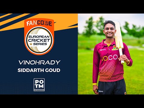 POTM: S.Goud - MCC vs PRS | Highlights | FanCode ECS , Czech Republic 2022 Day 9 | ECS22.275