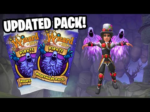 Wizard101: UPDATED HALLOWEEN PACK OPENING!