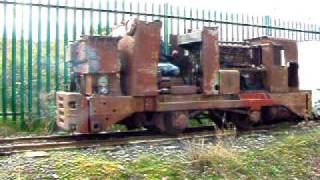 preview picture of video 'chasewater narrow gauge railway ruston 48 caphouse'