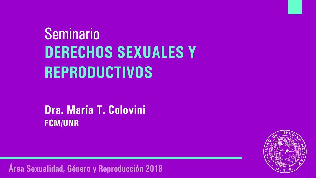 Área Sexualidad, Género y Reproducción / Seminario Derechos Sexuales y Reproductivos web