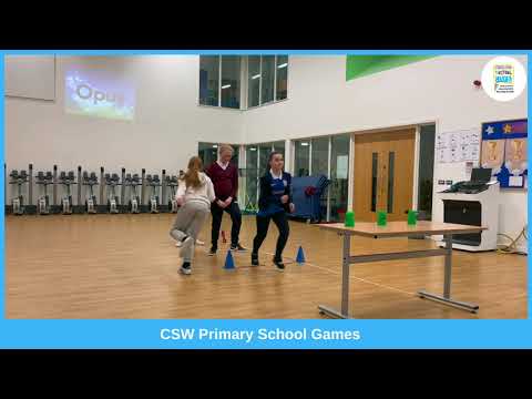 CSW Virtual School Games - Yr. 1 & 2 - Speed Stacking - 3-3-3 Stack Team Relay