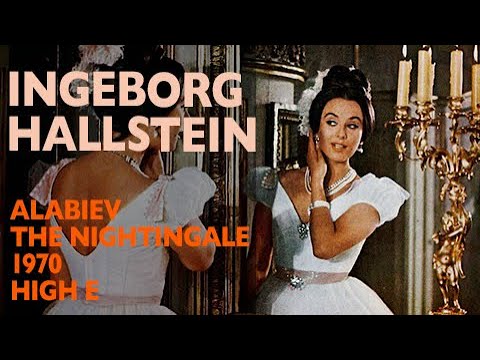 Ingeborg Hallstein - Alabiev: The Nightingale, 1970 High E