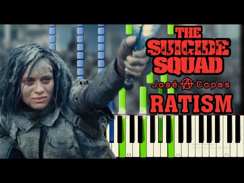 The Suicide Squad - Ratism | Tema de Ratcatcher 2 (Piano Tutorial + Sheet Music + MIDI)