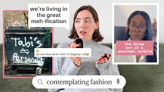 will our kids *want* to inherit our clothes?, spring trends, influencer lies & more