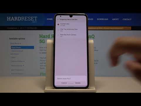 How to Remove Unnecessary Data in LG V60 ThinQ - Clean Storage