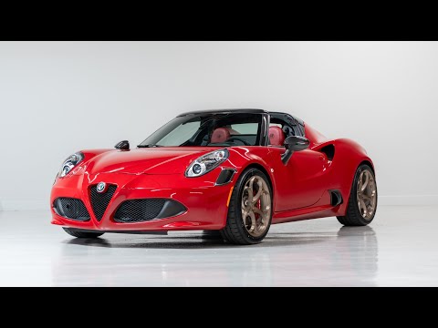 2018 Alfa Romeo 4C Spider - Drive & Walkaround