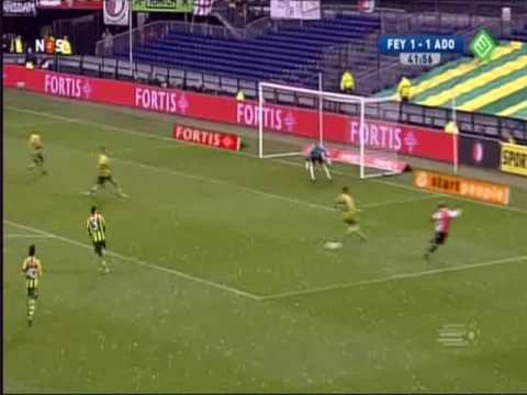 Eredivisie 2009 : J12 : Feyenoord - Den Haag : 3-1