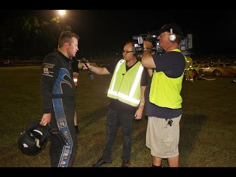 AARON VAN ZEELAND'S ROLLOVER AUST LATE MODEL TITLE KINGAROY QLD AUST.