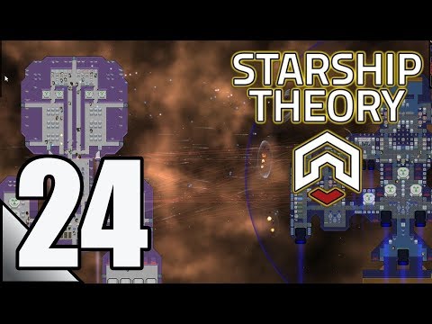 Starship Theory 24:  Challenging the Battleship!  Let's Play Starship Theory Gameplay