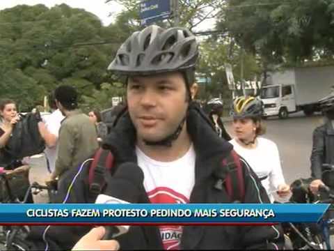 Ghost Bike - UFSC - Notícia Record 2
