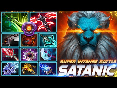 Satanic Phantom Lancer Super Intense Battle - Dota 2 Pro Gameplay [Watch & Learn]