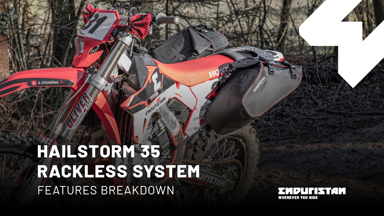 Enduristan Hailstorm 35 Saddle Bags - 35 Litre Video