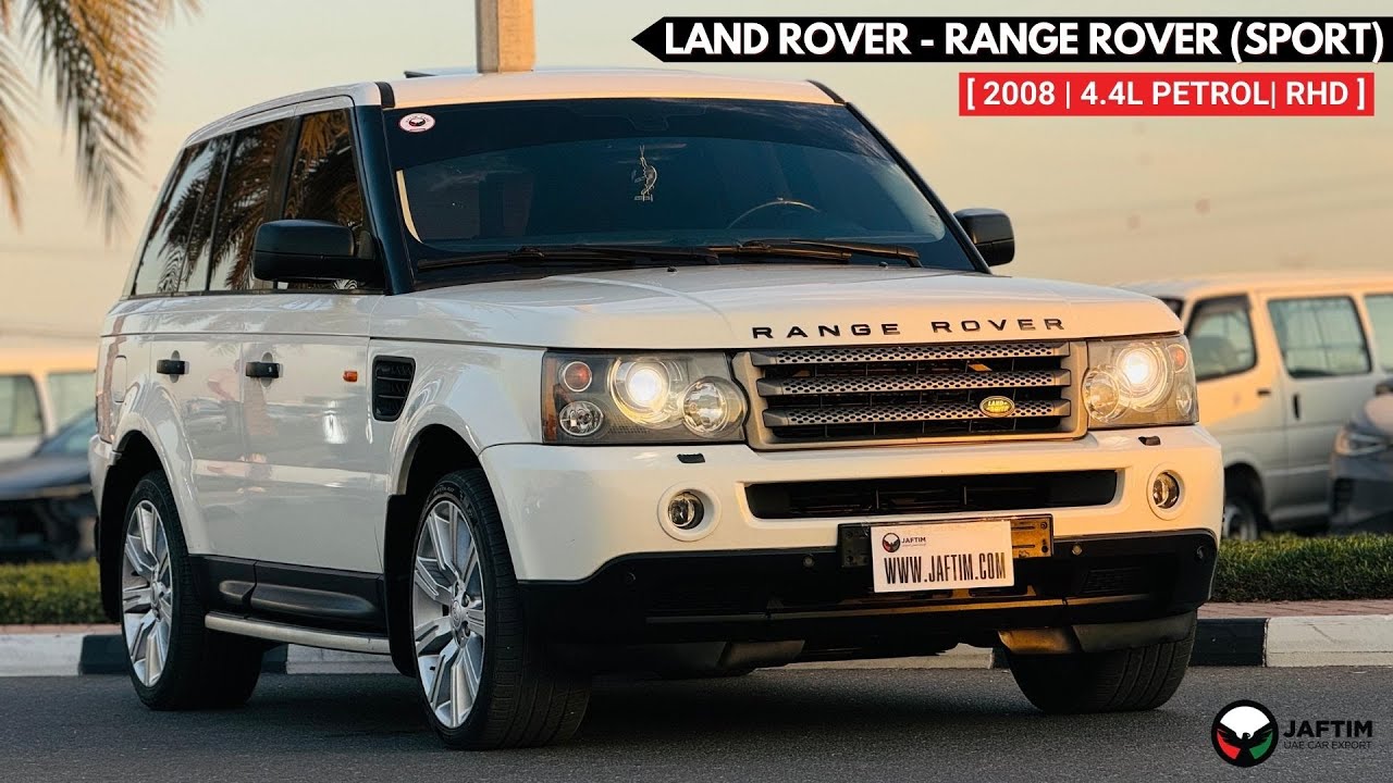 Land Rover Range Rover Sport 2008 | LHD | PREMIUM BLACK LEATHER SEATS | SUN ROOF video