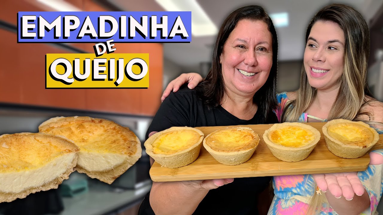 RECEITA DE EMPADINHA DE QUEIJO