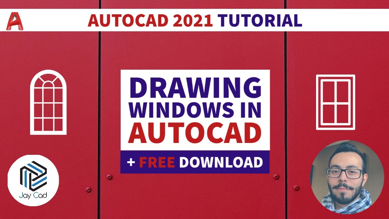 Windows Elevations in Autocad | Autocad 2021 Tutorial