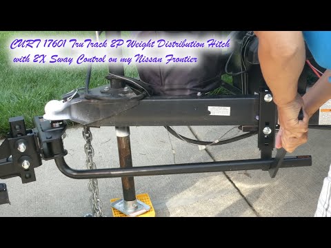 CURT 17601 TruTrack 2P Weight Distribution Hitch with 2X Sway Control