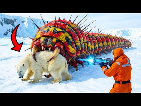 GIANT ICE MONSTER ATTACKS POLAR BEAR — Heroic Team Races To Save It!