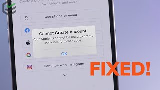Your Apple ID Cannot be Used to Create Accounts for Other Apps? How to Fix✔
