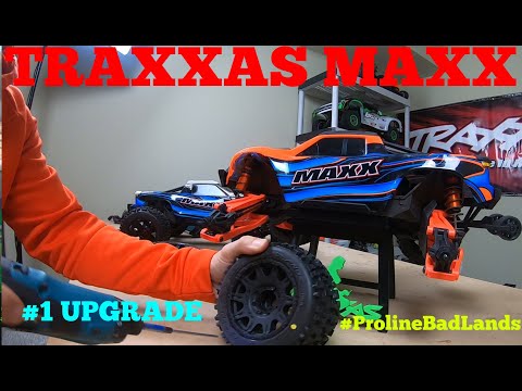 **TraxxasMaxxUPGRADE**  Let's see why these tires are the best upgrade for the Maxx! (vlog)