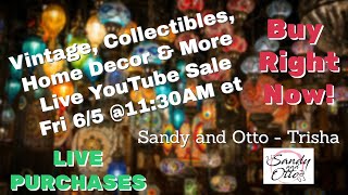 Could this Live Vintage Sale change your life? Tune in to find out | Jun 5 @11:30am et(8:30am pt)