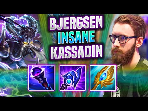 BJERGSEN IS INSANE WITH KASSADIN! - TL Bjergsen Plays Kassadin Mid vs Zilean! | Season 2022