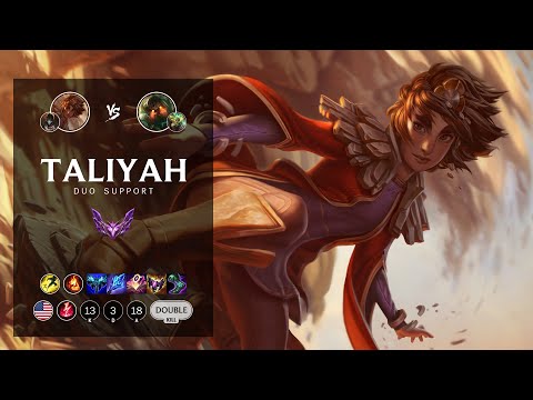 Taliyah Support vs Nautilus - NA Master Patch 12.9