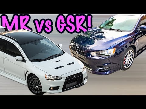 Evo X MR vs Evo X GSR - Why the MR is the Best!