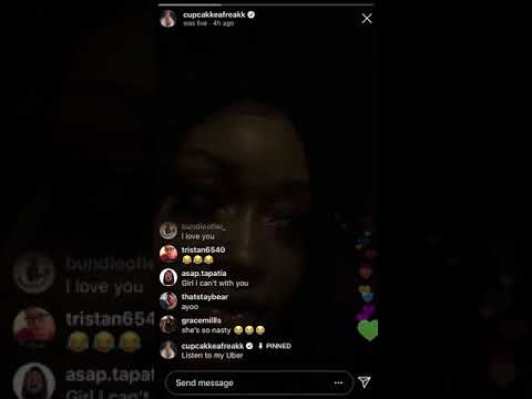 CupcakKe plays with Uber driver about music and her identity 😂