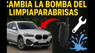 Cómo cambiar la bomba del limpiaparabrisas en un BMW X1 F48 | Guía paso a paso