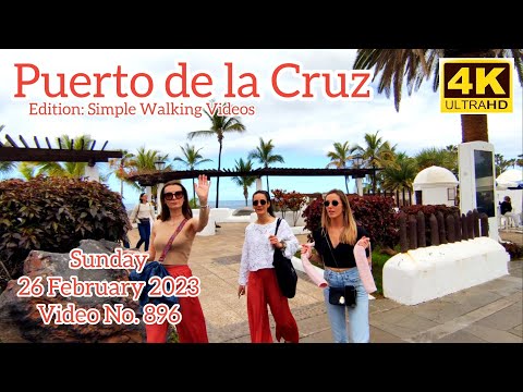 TENERIFE 🏝️ Puerto de la Cruz Canary Islands 26 February 2023 Teneriffa Kanarische Inseln Canarias