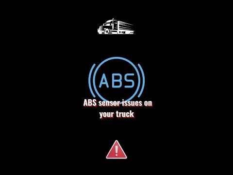 Traction Control and the ABS sensor issues on your truck #TractionControl #ABScensor