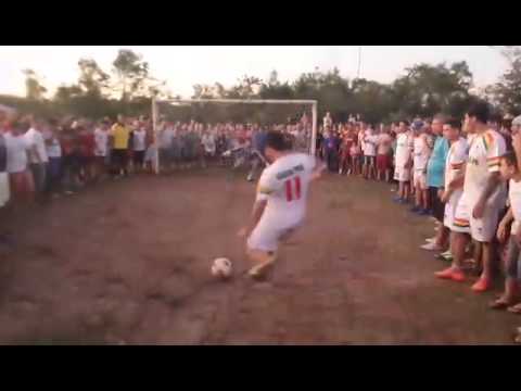 Bela cobrança e gol do Branca Pura