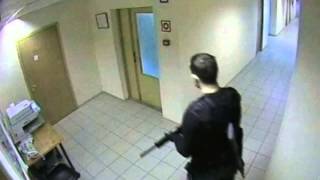 CCTV of Moscow shooting: Jilted man kills six colleagues in gun rampage