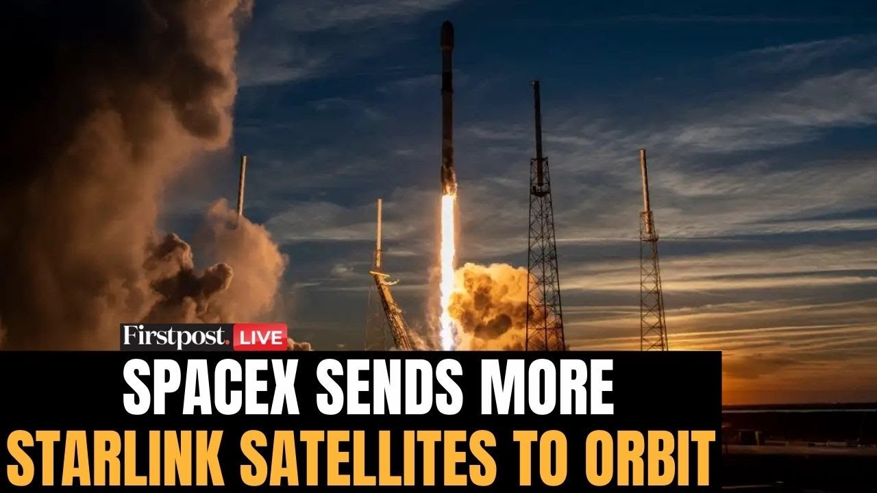 LIVE: SpaceX Launches Another Batch of Starlink Satellites | SpaceX Satellite Launch | N18G