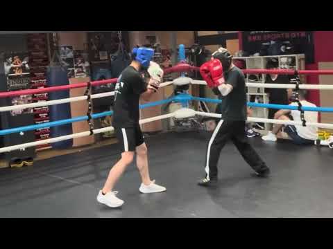 まさにスパーリング大会・真剣練習です￼BMBGYM！