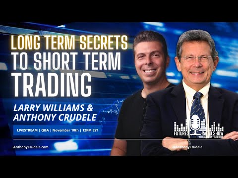 Long Term Secrets To Short Term Trading with Larry Williams!! Livestream