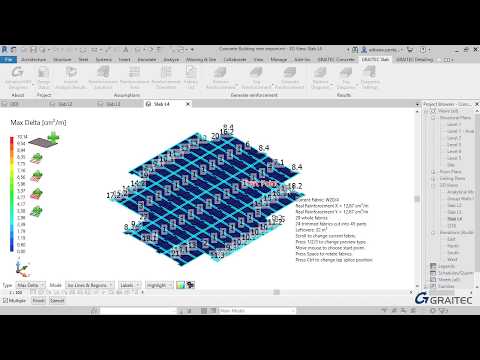 New Graitec BIM Designer Slab module.