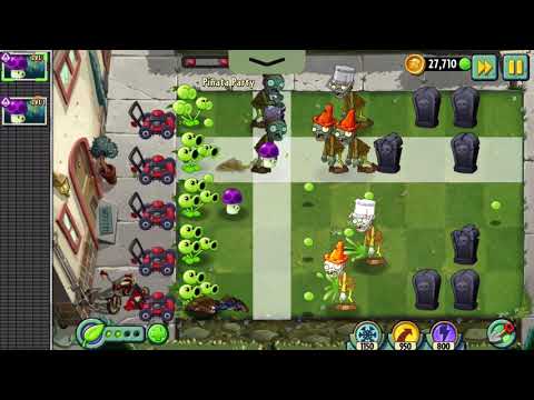 Plants vs Zombies 2 gameplay - Piñata Party - 22/4/2021
