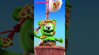 PIZZA PIRATE 🍕🏴‍☠️ Gummibär - Gummy Bear Sea Shanty #shorts
