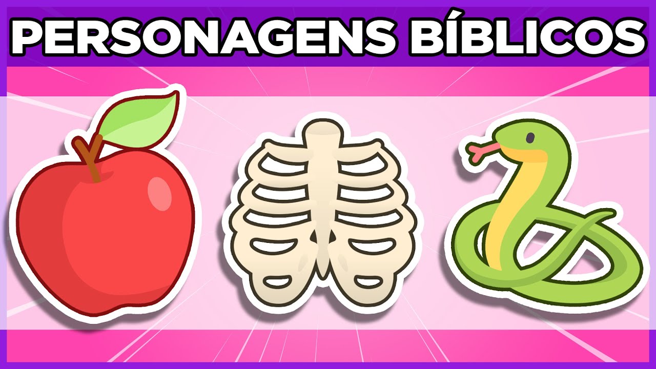 Quiz Bíblia | Adivinhe os Personagens Bíblicos Pelos Emojis | Quiz Bíblico